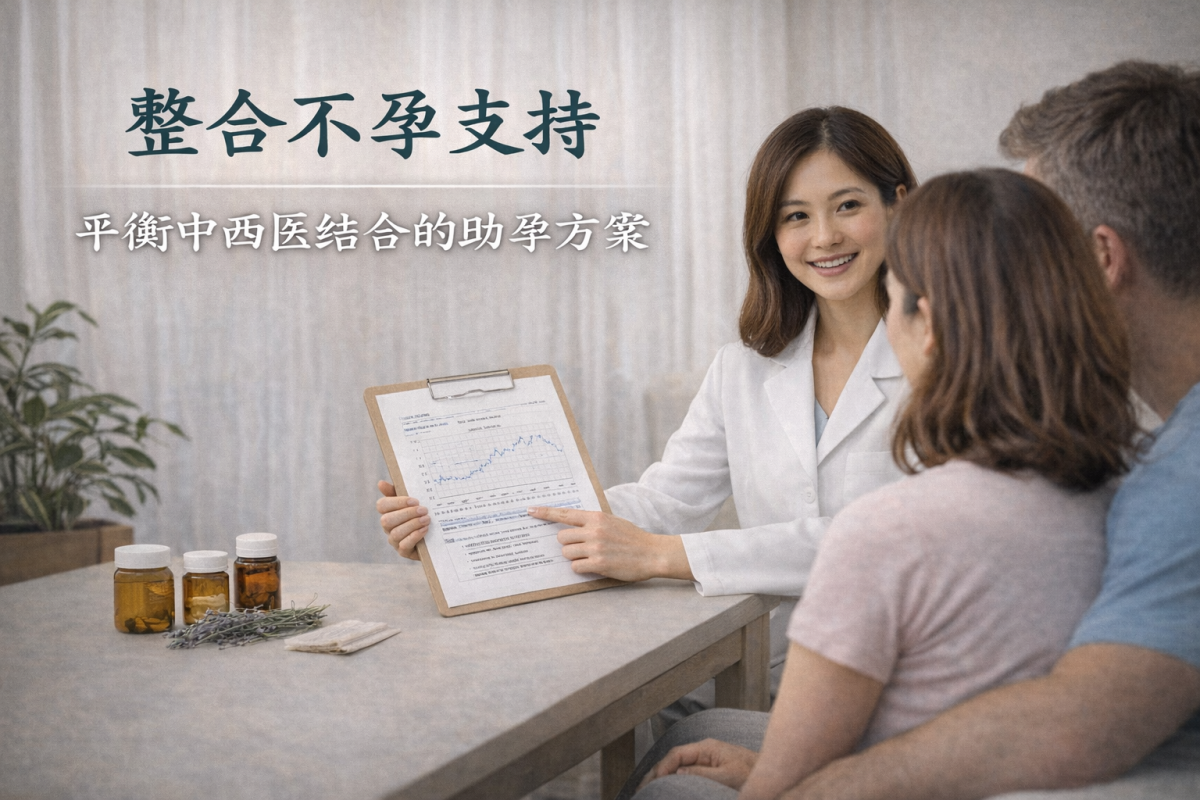 女性通过助孕调理结合针灸与中医备孕支持改善生育状态与周期节律